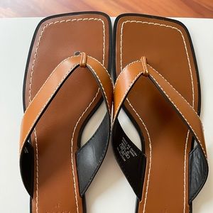 Zara Sandals Size 8 Brown NWOT